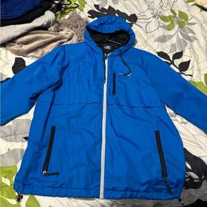 Mens Blue Rain Jacket
